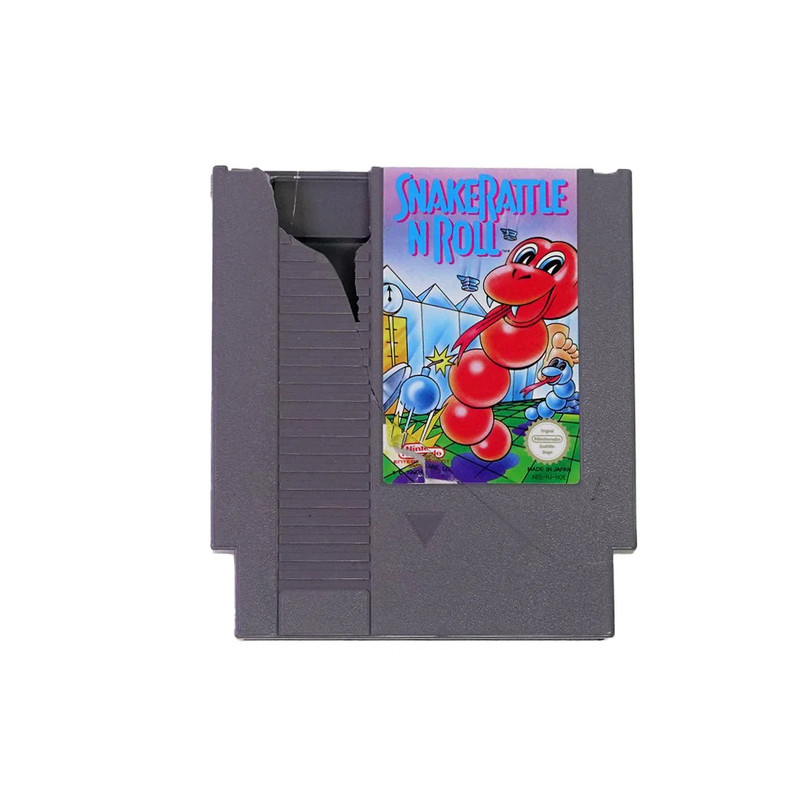 (Pre-Owned) Snake Rattle 'n' Roll Game - NES - ريترو